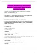 Locksmith & burglary &cctv&fire alarm Oklahoma &vert;Exam Study Questions with Complete Solutions
