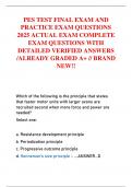 PES TEST FINAL EXAM AND PRACTICE EXAM QUESTIONS 2025 ACTUAL EXAM COMPLETE EXAM QUESTIONS WITH DETAILED VERIFIED ANSWERS &sol;ALREADY GRADED A&plus; &sol;&sol; BRAND NEW&excl;&excl;