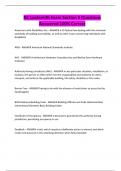 NC Locksmith Exam Section 5 Questions Answered 100&percnt; Correct
