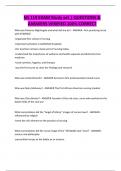 NS 119 EXAM Study set &vert; QUESTIONS & ANSWERS VERIFIED 100&percnt; CORRECT