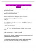 NS119 Exam Guide Questions with Complete Solutions