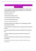 NS 119 EXAM QUESTIONS & ANSWERS VERIFIED 100&percnt; CORRECT