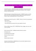 NS 119 EXAM QUESTIONS & ANSWERS VERIFIED 100&percnt; CORRECT