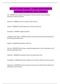 NS 119 STUDY GUIDE &plus; EXAM QUESTIONS & ANSWERS VERIFIED 100&percnt; CORRECT