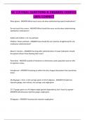 NS 119 FINAL QUESTIONS & ANSWERS VERIFIED 100&percnt; CORRECT