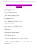 NS119 EXAMS BUNDLE &vert;Questions and Answers Fully Solved