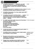 RCFE TEST PRACTICE TITLE 22 EXAM QUESTIONS AND CORRECT ANSWERS &vert; GRADED A&plus; &vert; VERIFIED ANSWERS &vert; LATEST VERSION &lpar;JUST RELEASED&rpar;