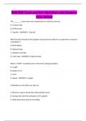 MACWIC Exam practice Questions and Answers Fully Solved