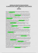 GEORGIA MLS PRACTICE EXAM &lpar;QUESTIONS & ANSWERS&rpar; 100&percnt; CORRECT ANSWERS &lpar;A&plus; RATED VERIFIED BY EXPERTS