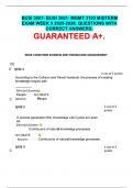  BUSI 3007- BUSI 3001- MGMT 3103 MIDTERM EXAM WEEK 3 2025-2026&period; QUESTIONS WITH CORRECT ANSWERS&period; GUARANTEED A&plus;&period;