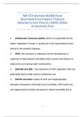 NR 572 MIDTERM SIADH EXAM QUESTIONS WITH CORRECT VERIFIED ANSWERS LATEST UPDATE &lpar;2025&sol;2026&rpar; GUARANTEED PASS