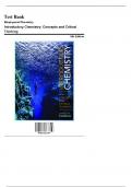 TEST BANK&colon; INTRODUCTORY CHEMISTRY&colon; CONCEPTS AND CRITICAL THINKING 8TH EDITION BY CORWIN - CH&period; 1-20&comma; 9780134421377&comma; WITH RATIONALES &vert; COMPLETEGUIDE &vert; GRADED A&plus;