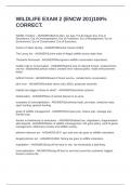 WILDLIFE EXAM 2 &lpar;ENCW 201&rpar;100&percnt; CORRECT&period;