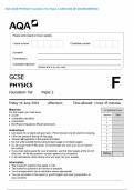 AQA GCSE PHYSICS Foundation Tier Paper 2 JUNE 2024 QP AND MS MERGED