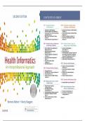  HEALTH INFORMATICS AN INTERPROFFESIONAL APPROACH  2ND EDITION Ramona Nelson&comma; PhD&comma; RN-BC&comma; Nancy Staggers&comma; PhD&comma; RN&comma; FAAN