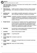 NR 577 &lpar;NR577&rpar; Final Exam &vert; Primary Care Management of Adolescents and Adults Final Exam &vert; Questions and Answers&vert; Rated A&plus; &vert; Latest 2025