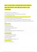 RETA INDUSTRIAL REFRIGERATION BOOK 3 &lpar;2023 REVISION&rpar; 2024 200 QUESTIONS AND ANSWERS