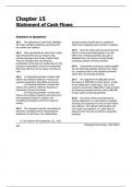 Chapter Fifteen Statement of Cash Flows