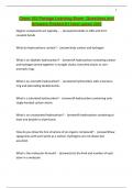 Chem 103 Portage Learning Exam  Questions and Answers Graded A&plus; latest update 2025 