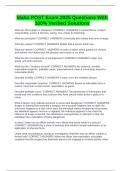Idaho POST Exam 2025 Questions With 100&percnt; Verified Solutions