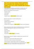 WGU D075 OA EXAM MOSTLY TESTED QUESTIONS  WITH ANSWERS 100&percnt; VERIFIED&sol;DETAILED&vert; GET IT CORRECT&vert;2024&sol;2025 LATEST UPDATED BEST RATED A&plus; FOR SUCCESS