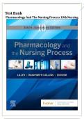Test Bank for Pharmacology and the Nursing Process&comma; 10th Edition by Linda Lane Lilley&comma; Shelly Rainforth Collins & Julie S&period; Snyder &vert; 2025&sol;2026 NCLEX & Pharmacology Exam Prep &vert; Covers All Chapters 1&ndash;58 PDF