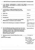 MIS-2113 Exam 4 questions well answered graded A&plus; already passed