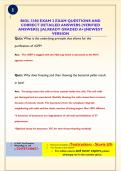 BIOL 3380   EXAM QUESTIONS AND CORRECT DETAILED ANSWERS &lpar;VERIFIED ANSWERS&rpar; &vert;&vert;ALREADY GRADED A&plus;&vert;&vert;NEWEST VERSION