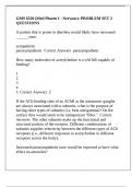 GMS 6520 &lpar;Med Pharm I - Nervous&rpar;&colon; PROBLEM SET 2 QUESTIONS