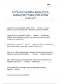 A&P2&comma; Reproductive Exam&comma; Stork&comma; Harding University With Actual Solution&excl;&excl;