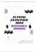 FLT3701 EXAM PACK 2025 &lpar;QUESTIONS & ANSWERS&rpar;