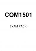 COM1501 MCQ Latest exam pack questions and answers and summarized notes for exam preparation&period; Updated for 2025 exams &period;