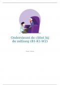 Ondersteunt de cli&euml;nt bij de zelfzorg &lpar;B1-K1-W2&rpar;