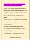AMCA MAA BILLING & CODING Exam  Q&A 100&percnt; Guaranteed Success