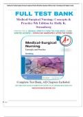 Test Bank for Medical Surgical- Nursing&semi; Concepts and Practice 5th Edition &lpar;Saunders&comma; 2022&rpar; by Holly K&period; Stromberg&comma; Isbn no&semi; 9780323810210&comma; all 49 Chapters Covered &lpar;NEWEST 2025&rpar;