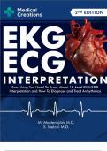 EKG &vert; ECG Interpretation Made Easy&comma; An Illustrated Study Guide For Students&semi; Complete 