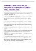 PGA PGM 3&period;0 LEVEL 2 GOLF OPS&vert; 549 QUESTIONS WITH 100&percnt; CORRECT ANSWERS&vert; 2025 &vert; COMPLETE GUIDE