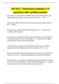 CM 4211 - Final Exam &lpar;modules 5-7&rpar; questions with verified answers