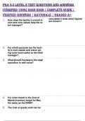 PGA 3&period;0 LEVEL 2 TEST QUESTIONS AND ANSWERS &lpar;VERIFIED 100&percnt;&rpar; 2025-2026 &vert; COMPLETE GUIDE &vert; VERIFIED ANSWERS &vert; RATIONALE &vert; GRADED A&plus;