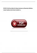 FDNY F-80 Fire Safety & Alarm Systems in Homeless Shelters Test &lpar;2023 Q&A&rpar;