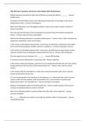 MGT 301 Exam 1 Questions and Answers Latest Update 2025 Already Passed 