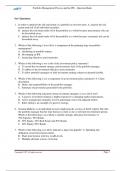Portfolio Management Process & IPS Level 2 Q Bank &ndash; Complete Practice Questions with Answers