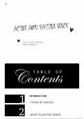 Class notes English grammar 