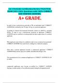 Cat 3 Pesticide Certification Review TN&vert;ACTUAL EXAM 2025-2026&period; Questions with 100&percnt; CORRECT AND VERIFIED ANSWERS&period; A&plus; GRADE&period;