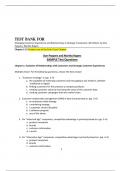 Test Bank For Managing Customer Experience and Relationships A Strategic Framework&comma; 4th Edition by Don Peppers&comma; Martha Rogers Chapter 1-15