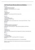 SAIT Test 2 Exam 140 terms with Correct Solutions&period;