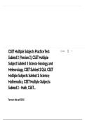 CSET Multiple Subjects Subtest 2 Practice Test V2 &lpar;2026&rpar; &vert; Complete Science & Math Exam Bank&comma; Fully Solved Questions&comma; Teacher Prep Study Guide