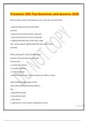 Prometric CNA Test Questions and Answers 2025&period;