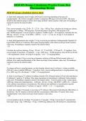 HESI RN Dosage Calculation Exam Latest 2025