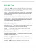 BUS 498 Final Questions And Answers Rated A&plus; New Update Assured Satisfaction